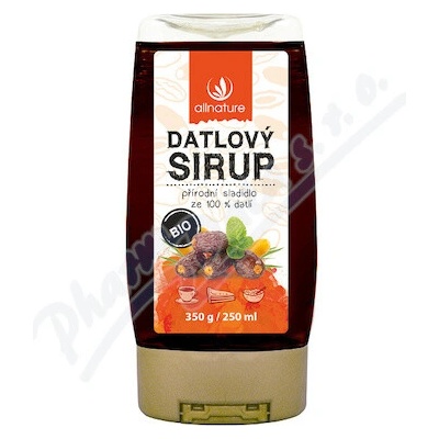 Allnature Sirup Datľový 250 ml