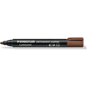 STAEDTLER Маркер Staedtler Lumocolor 352, перм, об връх, каф (21128-А-КАФЯВ)