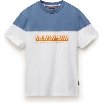 Napapijri Тениска Napapijri Men's SATURNIA Regular Fit T-Shirt - White Whisper