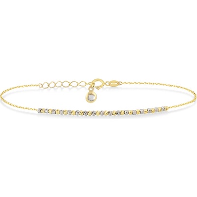 Lillian Vassago náramek zdobený kuličkami v kombinovaném zlatě LLV06-GB107