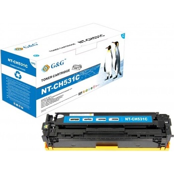 Compatible Тонер касета за HP / Canon - CC531A / CRG-718C - Cyan - NT-C0531FGC G&G (NT-C0531FGC)