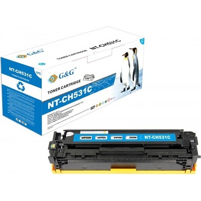 Compatible Тонер касета за HP / Canon - CC531A / CRG-718C - Cyan - NT-C0531FGC G&G (NT-C0531FGC)