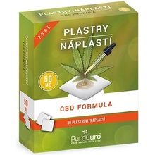 PuroCuro Konopné CBD náplasti 1500 mg 30 ks x 50 mg