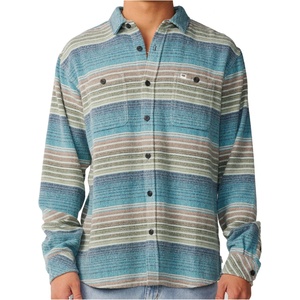 Rip Curl Мъжка риза с копчета Rip Curl Classic Surf Baja Flannel Shirt - Dusty Jade (033-3396-0113)