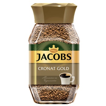 Jacobs Разтворимо кафе Jacobs Cronat Gold, 200 г (4031926-8711000513767)