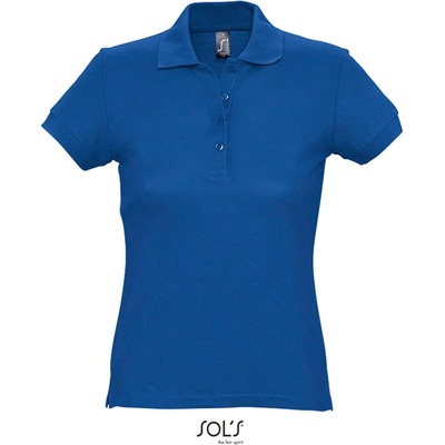 Sol's Collection Passion piqué krátký rukáv pánská COT25133805001-royal