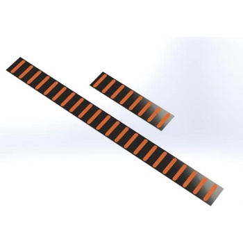 RRP Стикери rrp proguard rear stickers standard orange