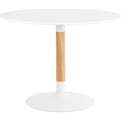 Somcasa Bílý lakovaný jídelní stůl Mira 120 cm