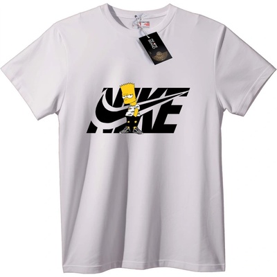 NOONEBRAND Тениска Bart Simpson Nike - XS, Black