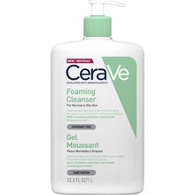 CeraVe Cleansers čiastiaci penivý gél pre normálnu až mastnú pleť 1000 ml