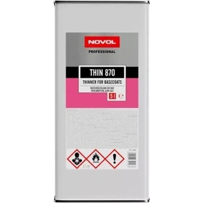Novol Thin 870 Riedidlo do bázových farieb a lakov 5 l