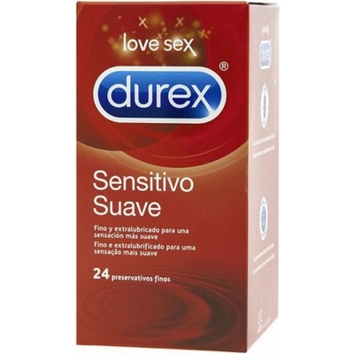 Durex Sensitivo Suave 24 ks