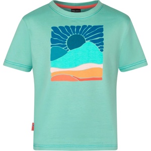 TROLLKIDS Детска тениска Trollkids Girl's Falketind T T-shirt - Aqua Haze - размер 104 (EU) (704-5818-0112)