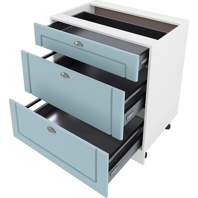 ИРИМ Долен кухненски шкаф Сити БФ-Деним мат-06-55 80 см