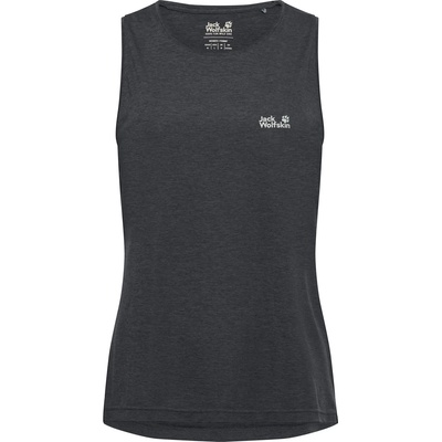 Jack Wolfskin Дамски потник с широка презрамка Jack Wolfskin Women's Wildtrail Tank Top - Phantom (916-5838-0114)