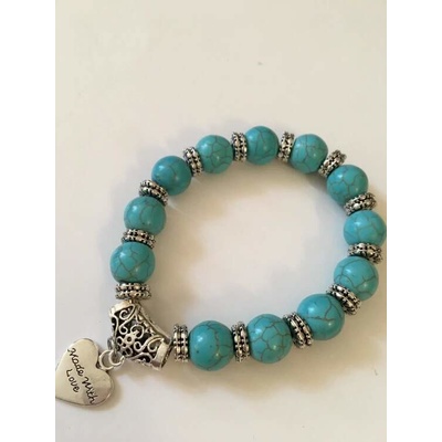 Fashion Jewelry náramek tyrkysový WD-B094