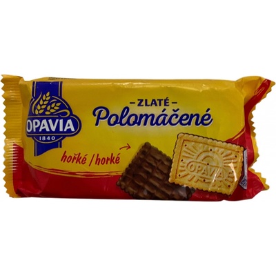 Opavia Zlaté Polomáčené Hořké 100 g