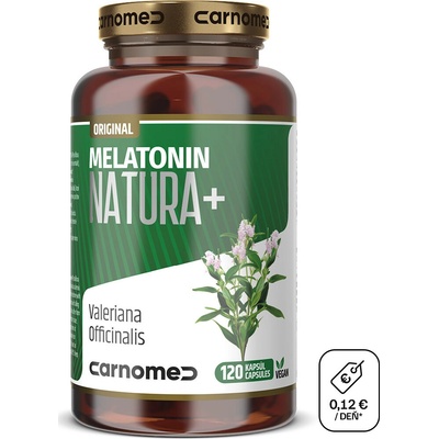 CarnoMed Melatonin Natura+ 120 kapsúl