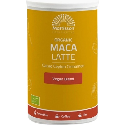 Mattisson Healthstyle Organic Maca Latte | with Cocoa & Ceylon Cinnamon [160 грама]