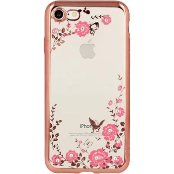 Image 1 of Huawei Силиконов калъф кейс за Huawei P8 Lite 2017 / P9 Lite 2017 / Honor 8 Lite с цветя розов