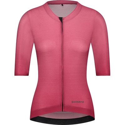 Shimano Дамска фланелка с къс ръкав за колоездене Shimano Women's Piuma Short Sleeves Jersey Cycling jersey - Magenta - размер XL (156-2763-0214)