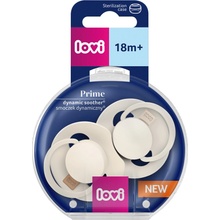 Lovi cumlík silikon dynamický Prime 2ks Coconut/Ivory