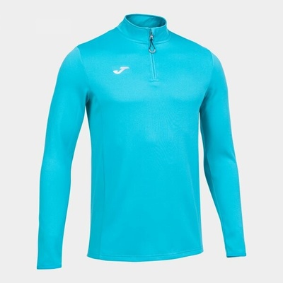 Joma sweatshirt Running Night fluo tyrkysová