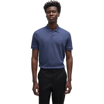 Boss Блуза с яка Boss Men's Pallas Cotton Short Sleeve Polo Shirt - Navy