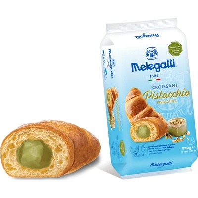 Melegatti croissanty s pistáciovou náplňou 6ks v balení