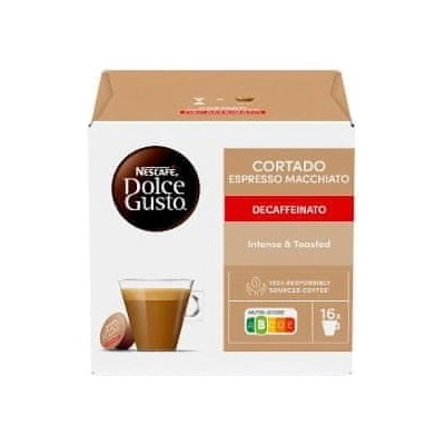 Nescafé Nestlé NESTLE DOLCE GUSTO CORTADO KAPSLE 16 KS