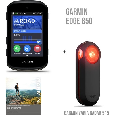 Garmin Edge 850 + Varia Radar RTL 515