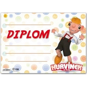 Dětský diplom A4 MFP DIP04-H02 Hurvínek