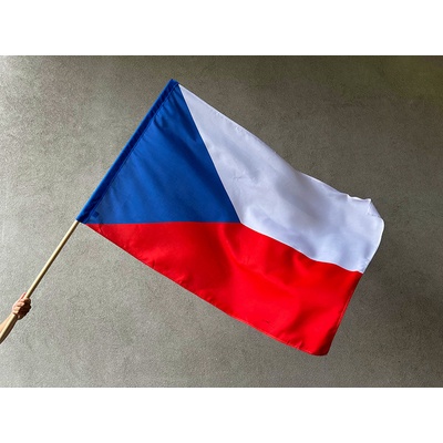 Tištěná venkovní státní vlajka České republiky plátěná Alerion