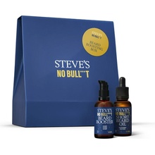 Steve's NO BULL***T Company Stevův Beard Boosting Box | Olej na vousy 30 ml | Stevův přípravek na růst vousů 30 ml