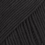 DROPS Design Safran Uni Colour 16 Black Плетива прежда (104216)