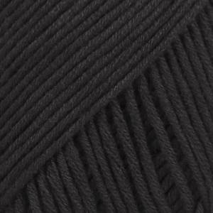 DROPS Design Safran Uni Colour 16 Black Плетива прежда (104216)