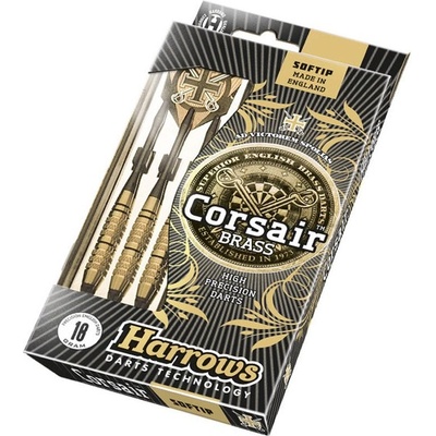 HARROWS SOFT CORSAIR s plastovým hrotem černá 16g