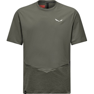 Salewa Мъжка спортна тениска Salewa Pedroc Dry Wind T-Shirt Sport shirt - Faded Green - размер 46 (EU) (216-6977-0111)