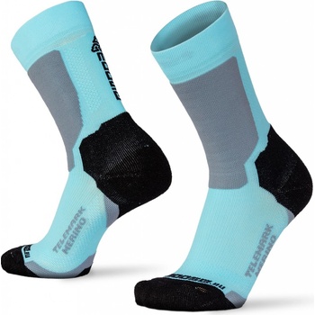 Moose TELEMARK Merino Fluo Žlutá