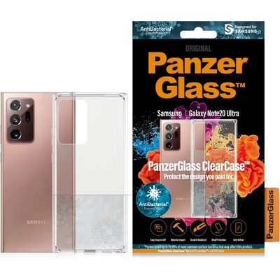 Panzer Гръб PanzerGlass за Samsung Galaxy Note 20 Ultra AntiBacterial ClearCase - Прозрачен