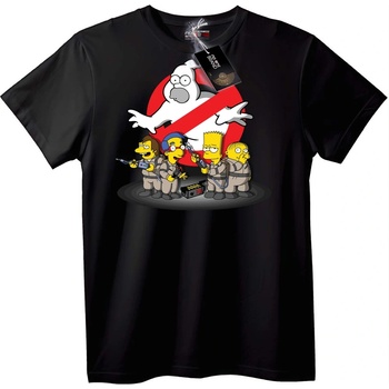 NOONEBRAND Тениска Simpsons Ghostbusters - 2XL, White