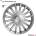 Versaco Тасове за джанти 15'' Versaco Crystal Silver