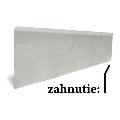 DEMA Rozdeľovač regálu trapézový 350 x 130 x 78 mm