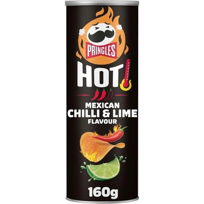 Pringles люто мексиканско чили и лайм 160гр