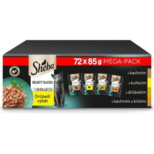 Sheba krmivo mokré mix chutí 6 kg