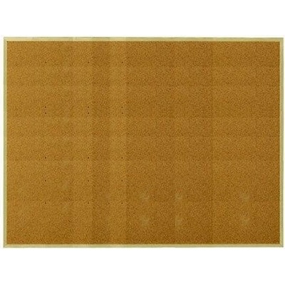 ESSELTE Korková tabule s dřevěným rámem přírodní hnědá, 90 x 120 cm