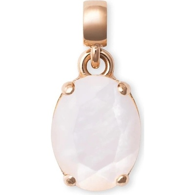 Daniel Wellington bronzový přívěsek s perletí Mother of Pearl DW00401460