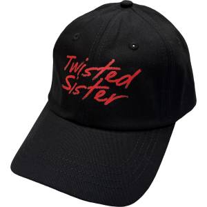 Twisted Sister Logo Шапка с козирка Black UNI (TWISCAP02B)