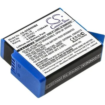 Image 1 of Cameron sino Батерия за камера GO PRO Hero 9; HERO 10; Hero 11; Hero 12 AHDBT-901 3, 85V 1720mAh LIIon Cameron Sino (CS-GDB900MX)