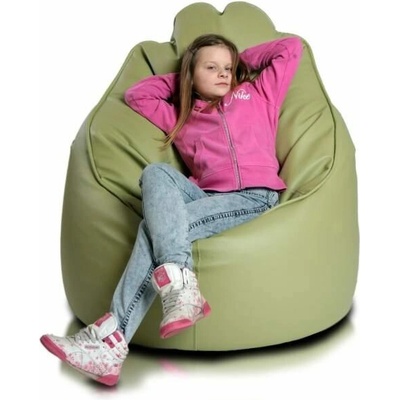 Intermedic SK sedací vak Star 85x90 cm ergonomický dizajn s podrúčkami 300 l E08 Zelená svetlá